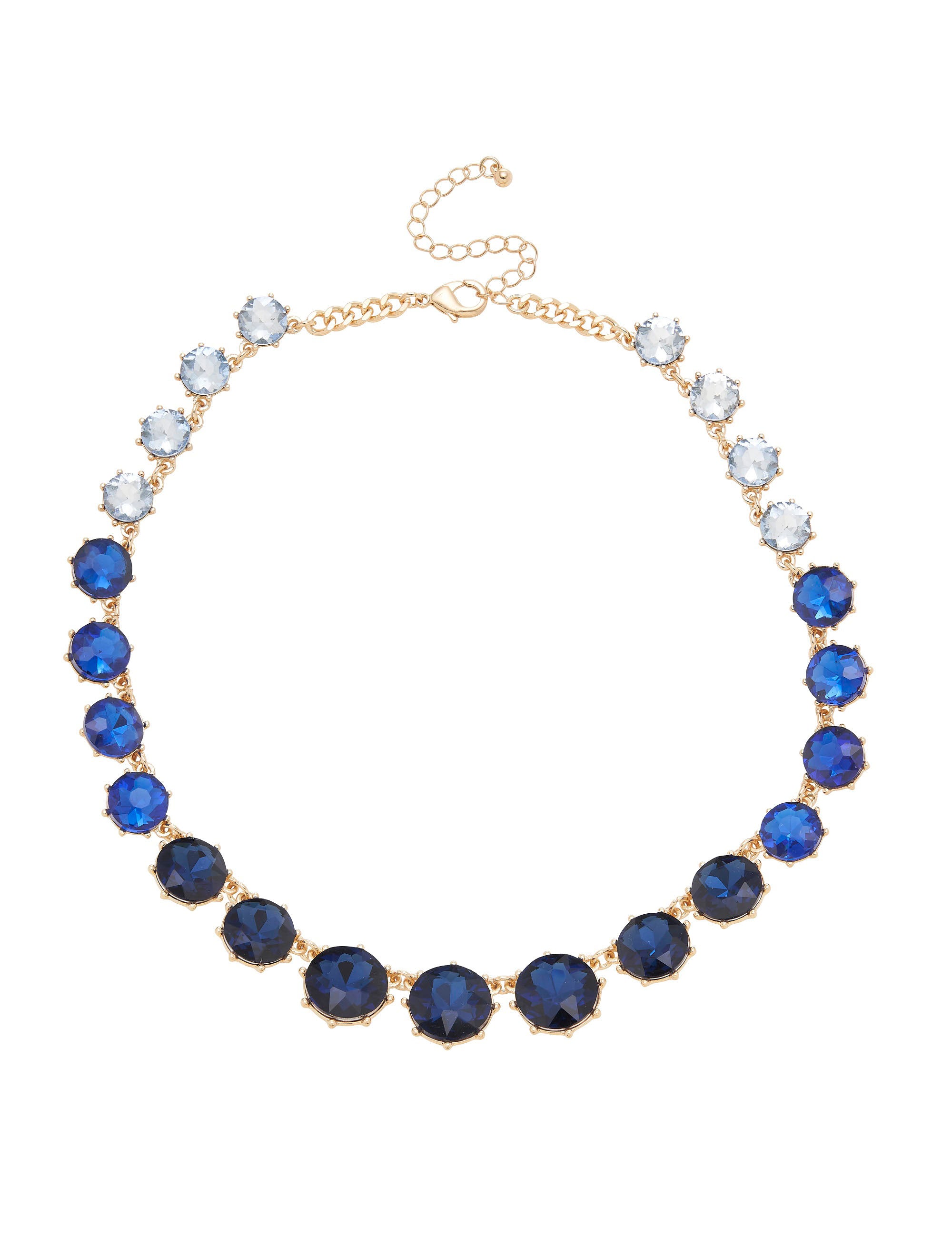 Triassic era 2024 blue necklace