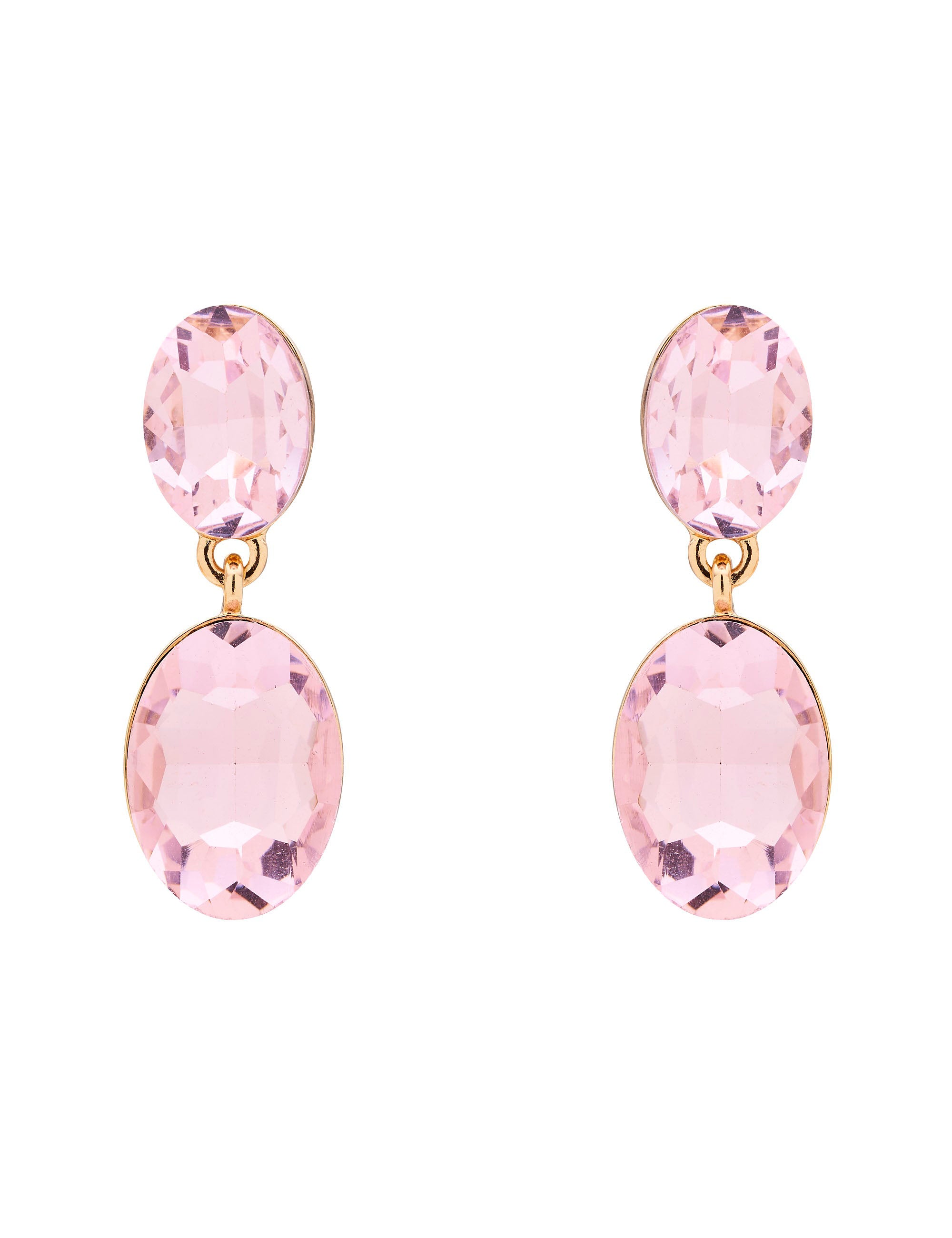 Buy SPRINGTIME BLOOMS PINK DROP CHAIN HOOK EARRINGS for Women Online in  India